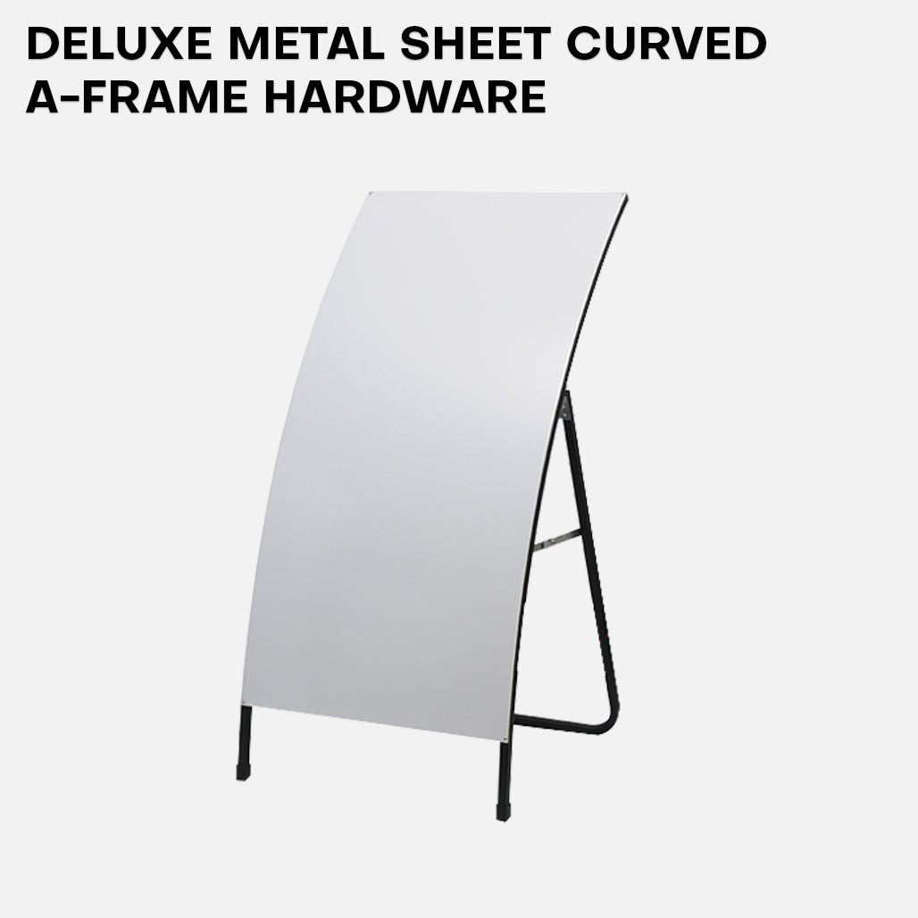 Curved Metal Aframe - C4 Print