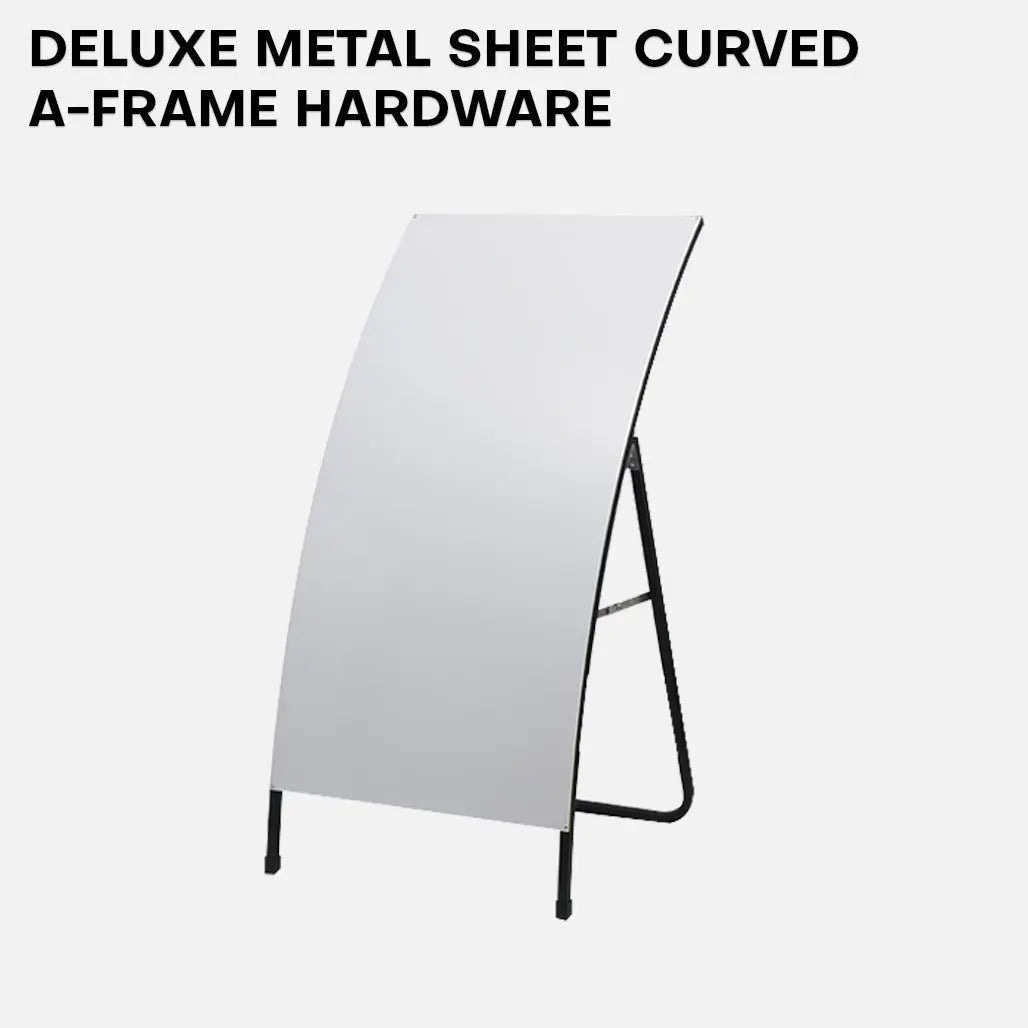 Curved Metal Aframe - C4 Print