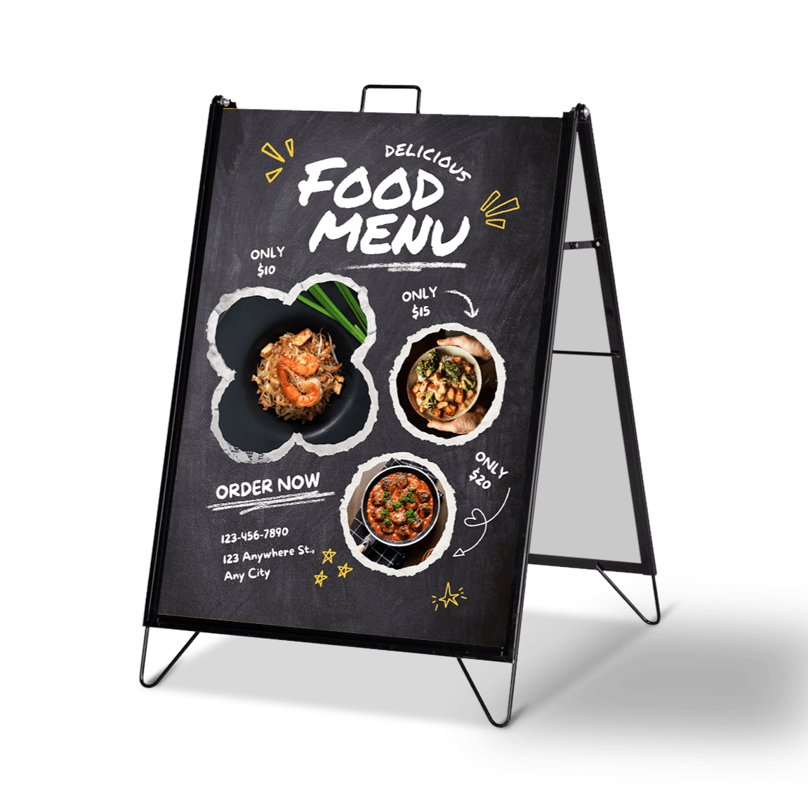 Corflute Insert Wire A - Frame - C4 Print