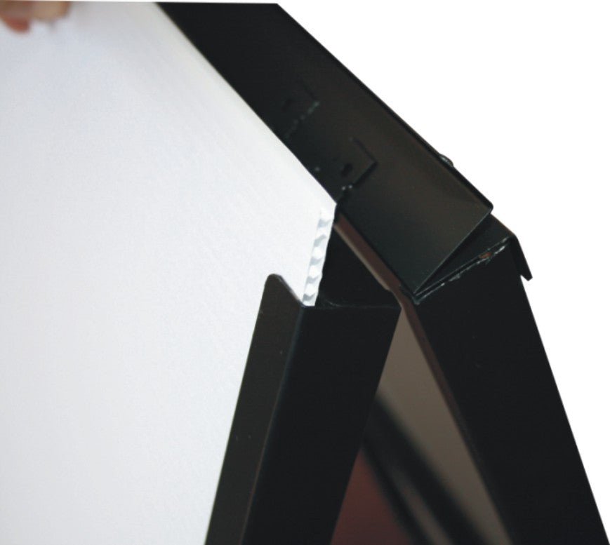 Metal A - frame with Corflute Insert - C4 Print