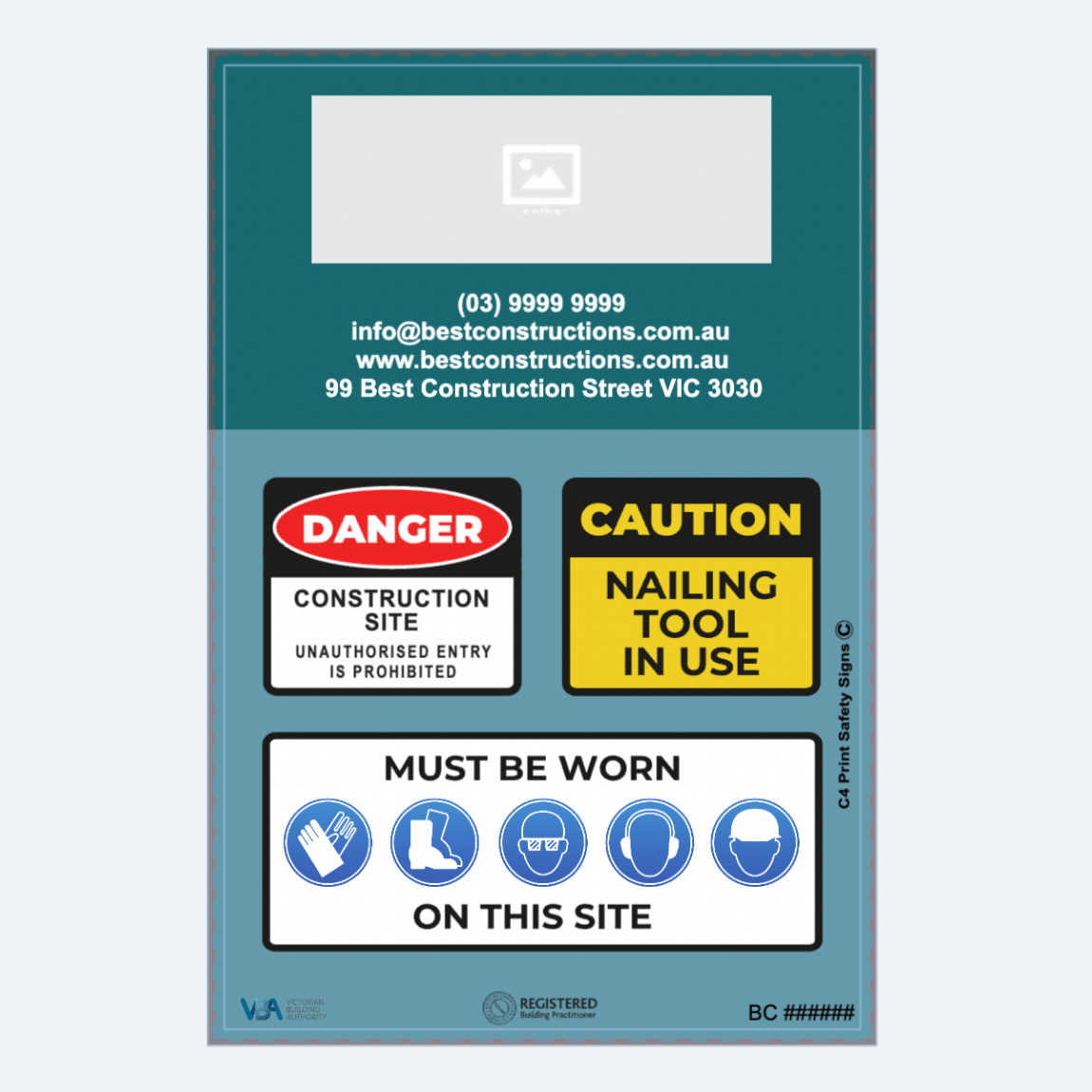 Safety Signs - C4 Print