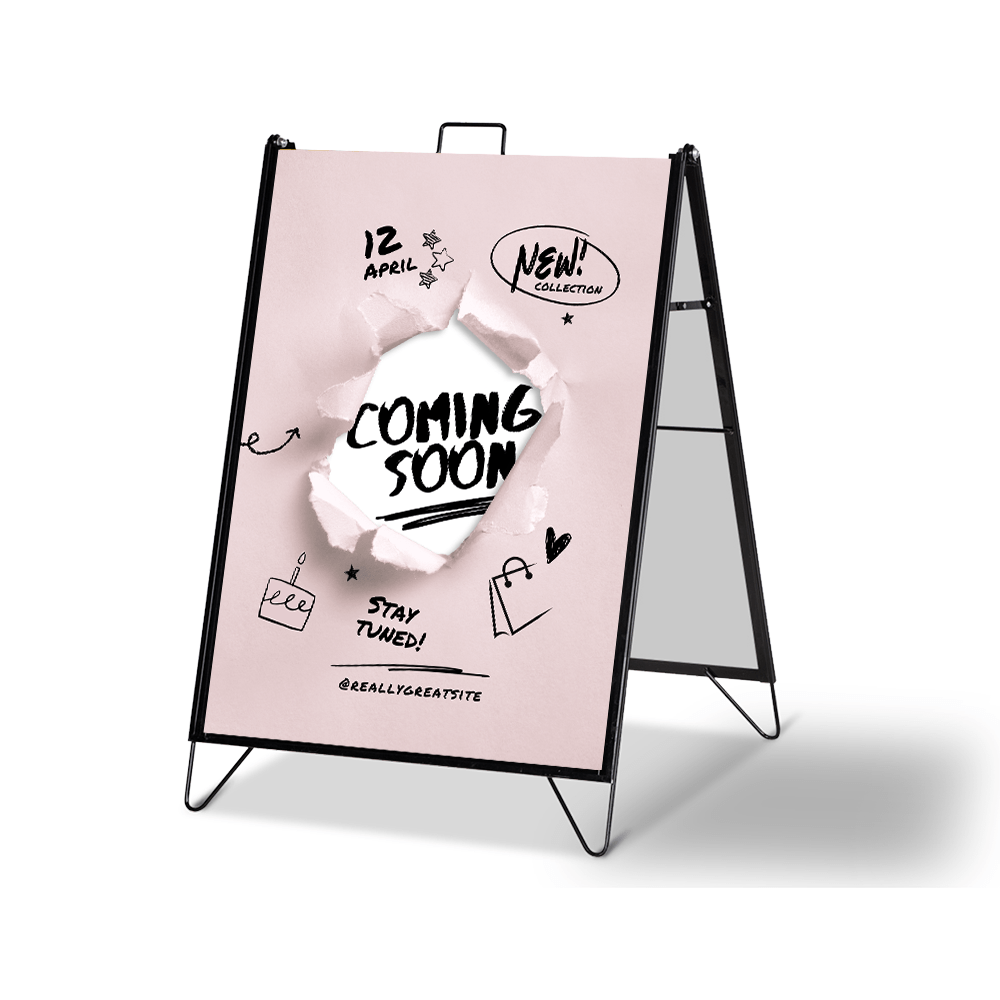 Corflute Insert Wire A - Frame - C4 Print