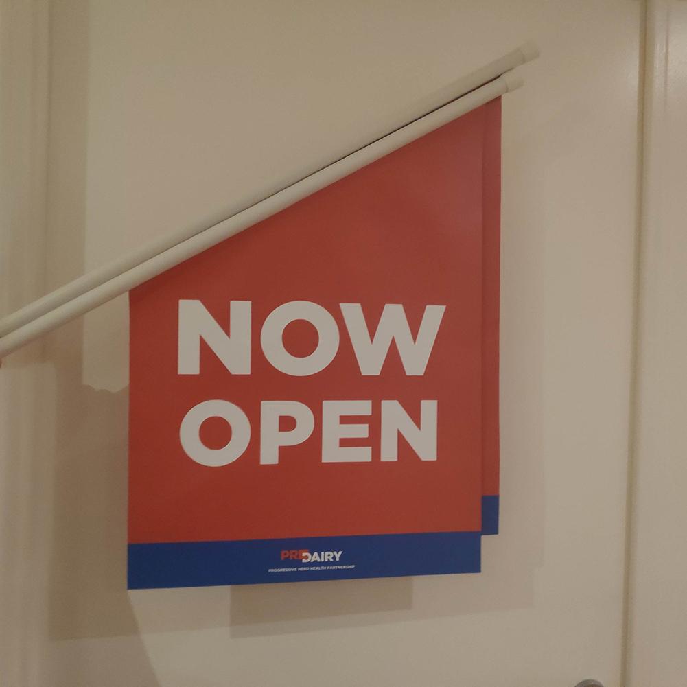End Sign Flag - C4 Print