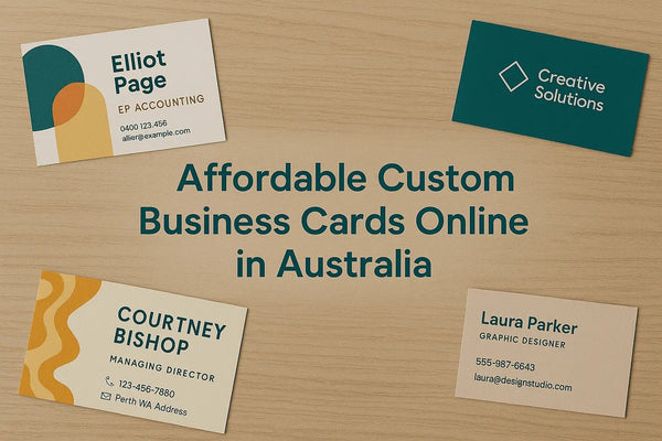 Affordable Custom Business Cards Online in Australia: Your 2025 Guide - C4 Print
