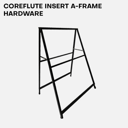 Metal A-frame with Corflute Insert